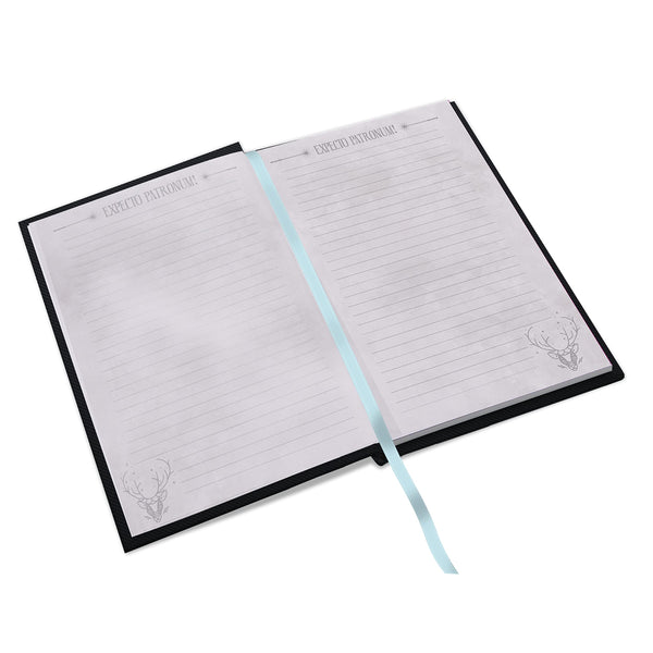 ABYstyle Harry Potter Heat Changing A5 Notebook, 90 Sheets, Lined, Patronus