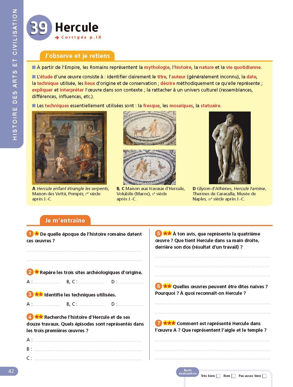 Latin 5e - Cahier Jour Soir: Conçu et recommandé par les enseignants