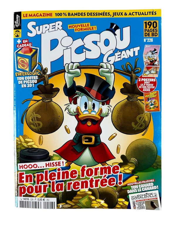 Super Picsou Géant Numéro 226 : Hooo... hisse! en pleine forme pour la rentrée