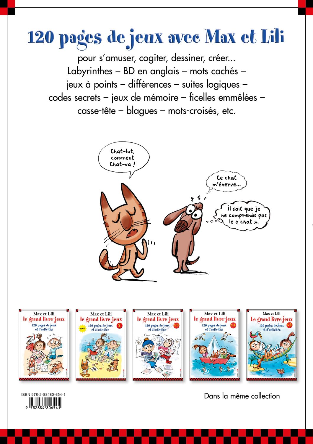 Le grand livre jeux Max et Lili - numéro 6 (06)