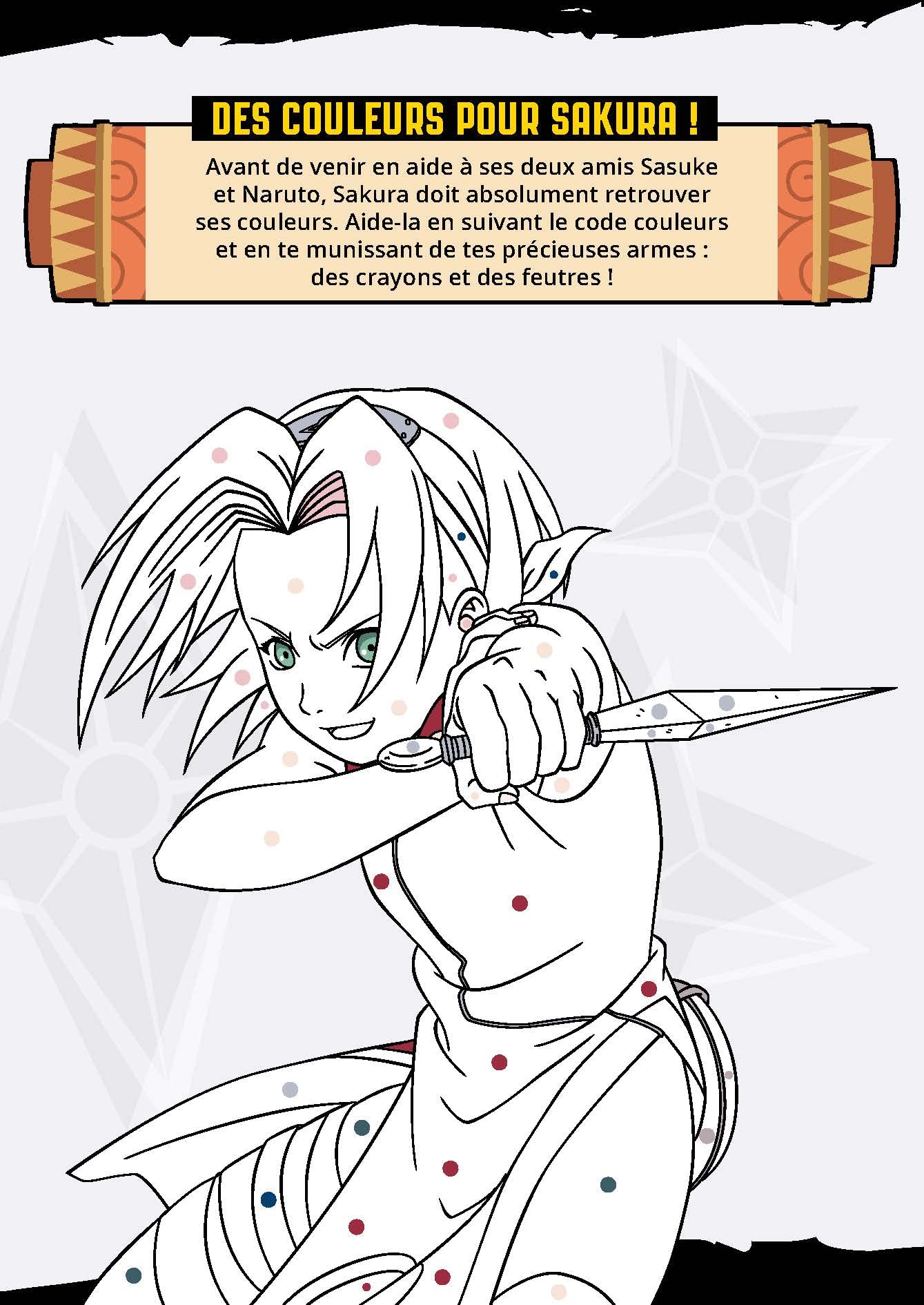 Bloc de jeux Naruto - Le monde de Naruto