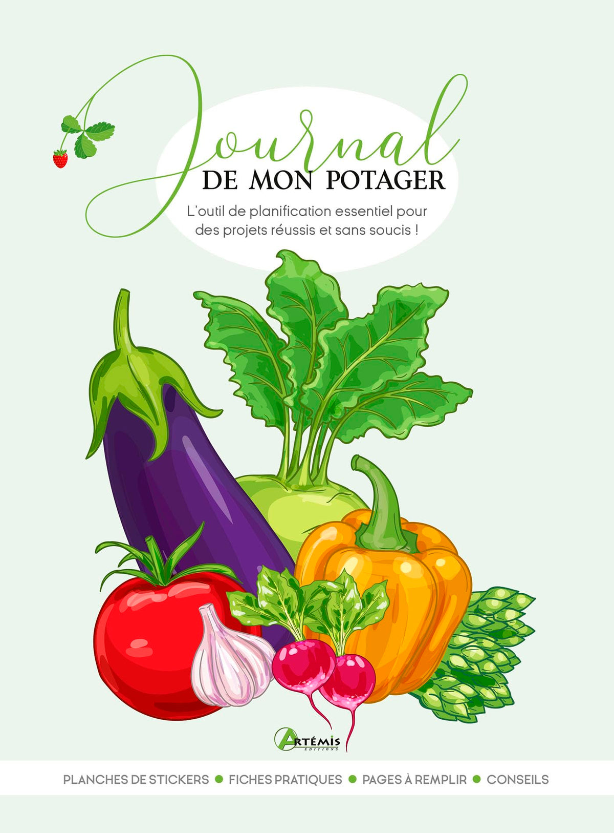 Journal de mon potager: L'outil de planification essentiel pour des projets réussis et sans soucis !