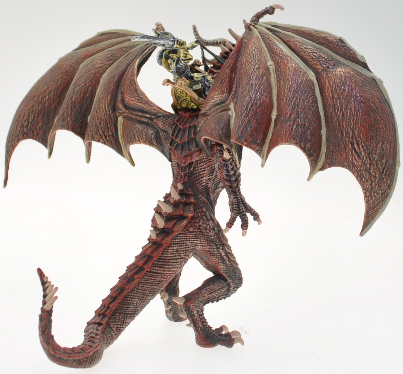 Plastoy - 60237 - Figurine-Le Grand Dragon Volant et Son Cavalier