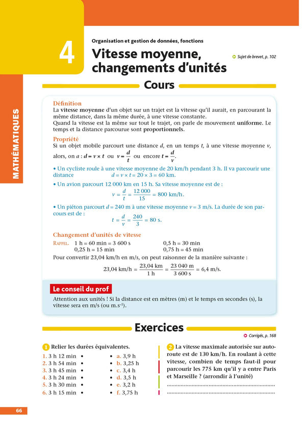 Defibrevet Préparer et réussir son Brevet 3e