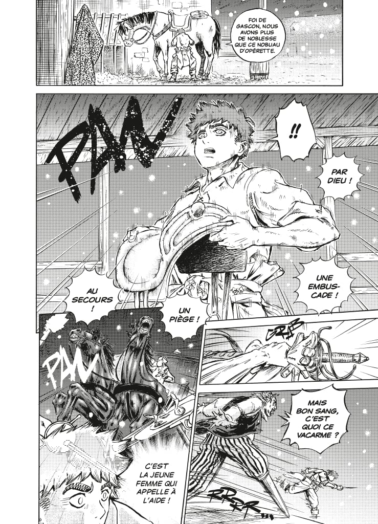 Les Trois Mousquetaires: Le manga-D'Artagnan (1)