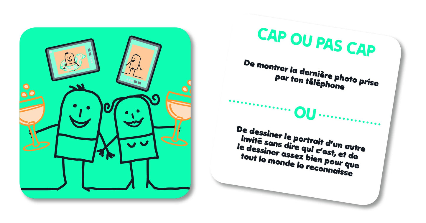 Coffret sous-bocks Cap ou pas cap ?