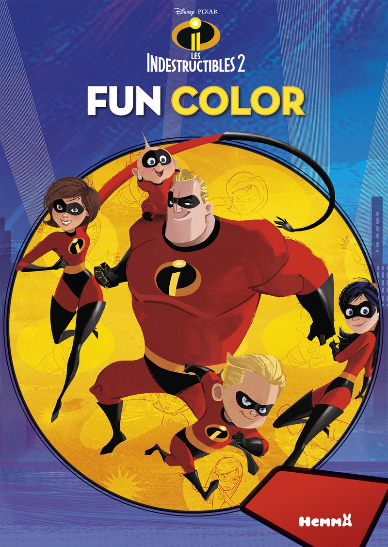 Disney Les Indestructibles 2 - Fun color
