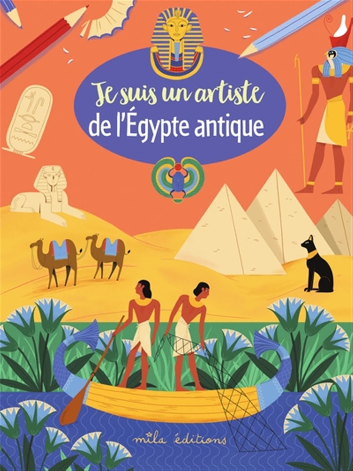 Je suis un artiste de l'Égypte antique