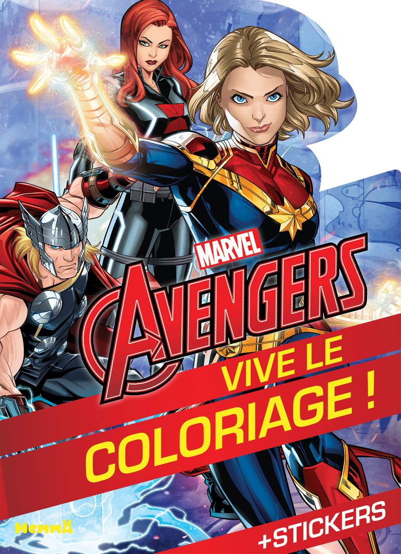 Marvel Avengers - Vive le coloriage ! (Héroïnes Marvel)