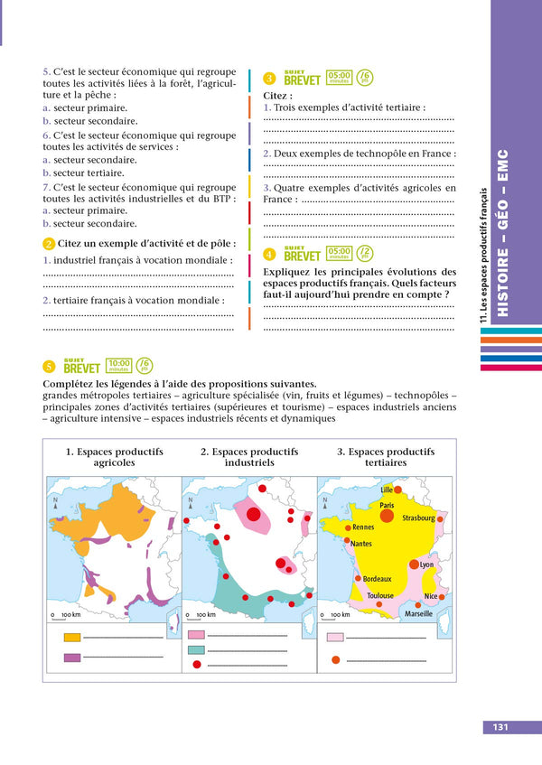 Defibrevet Préparer et réussir son Brevet 3e