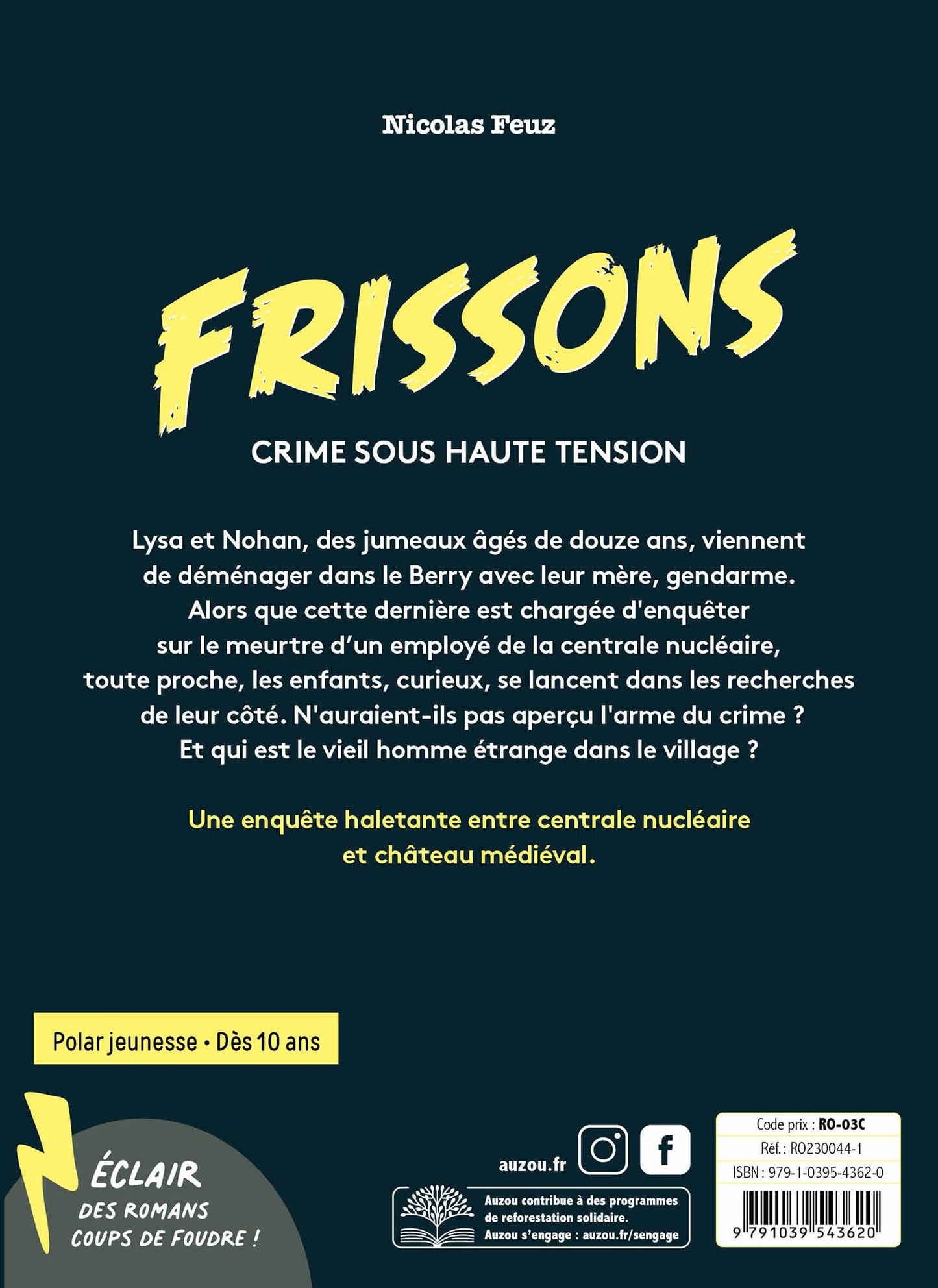 Frissons - crime sous haute tension