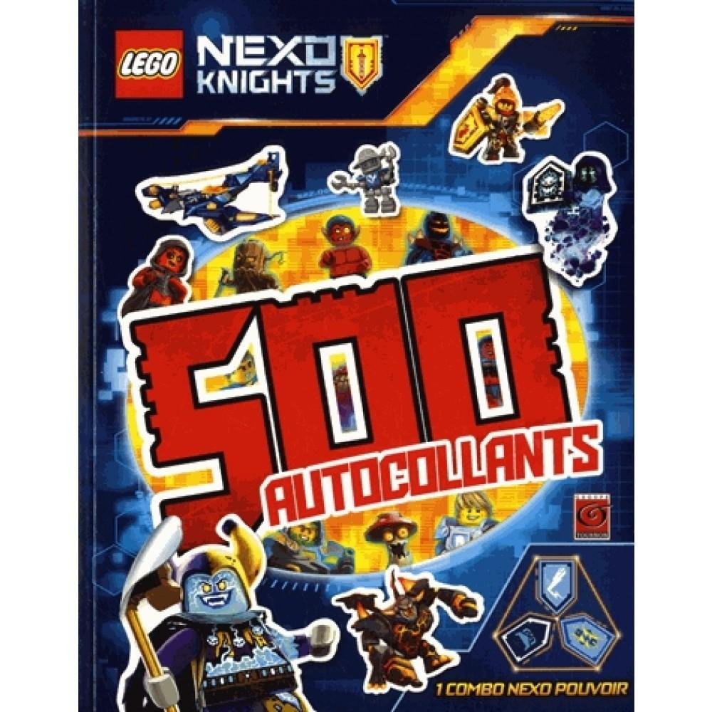 LEGO NEXO KNIGHTS SUPER STICKERS 01