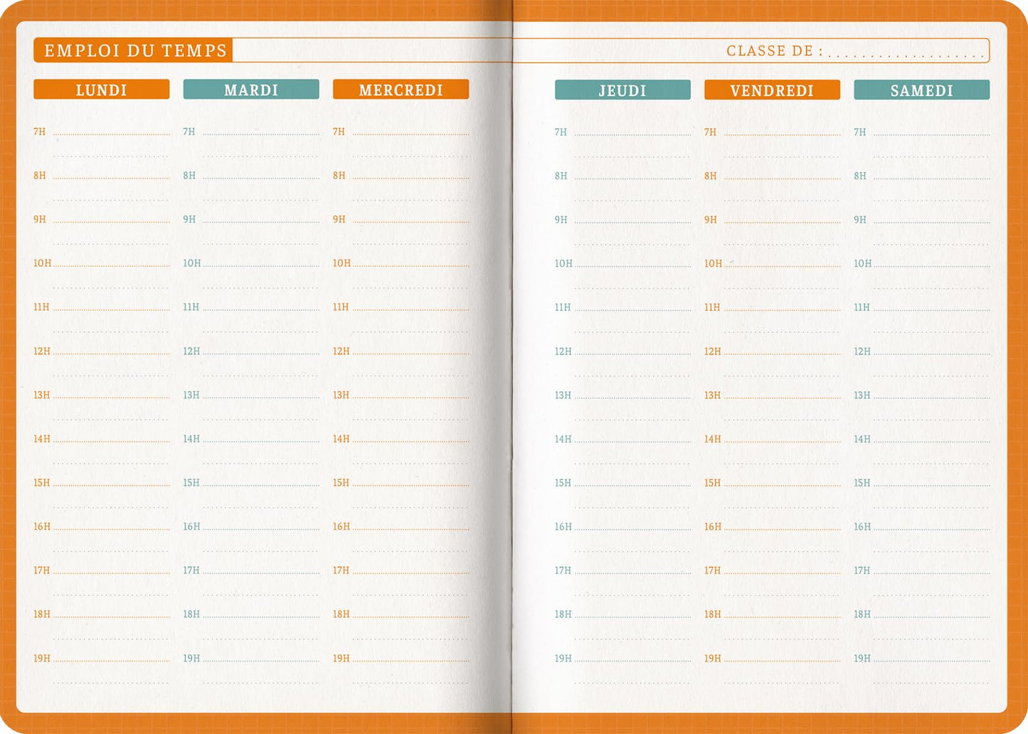 AGENDA FLAMAND 12 x 17 cm BOUCHUT