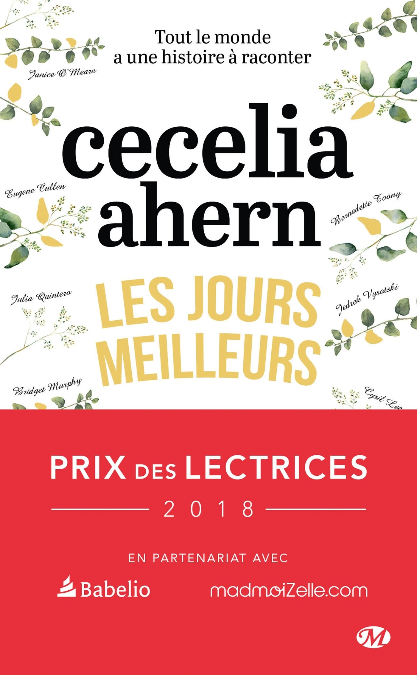 Les Jours meilleurs (Prix des lectrices 2018)