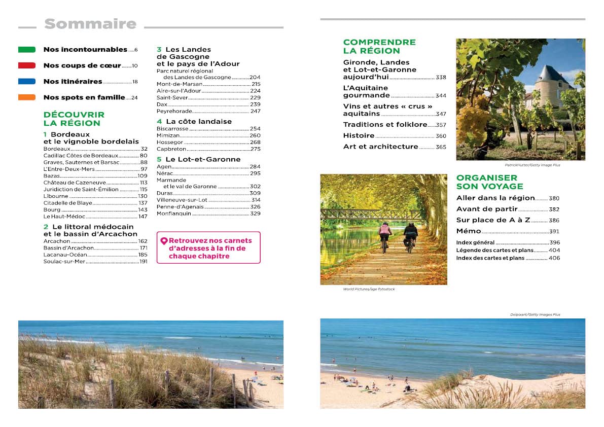 Guide Vert Gironde, Landes, Lot-et-Garonne: Nouvelle-Aquitaine