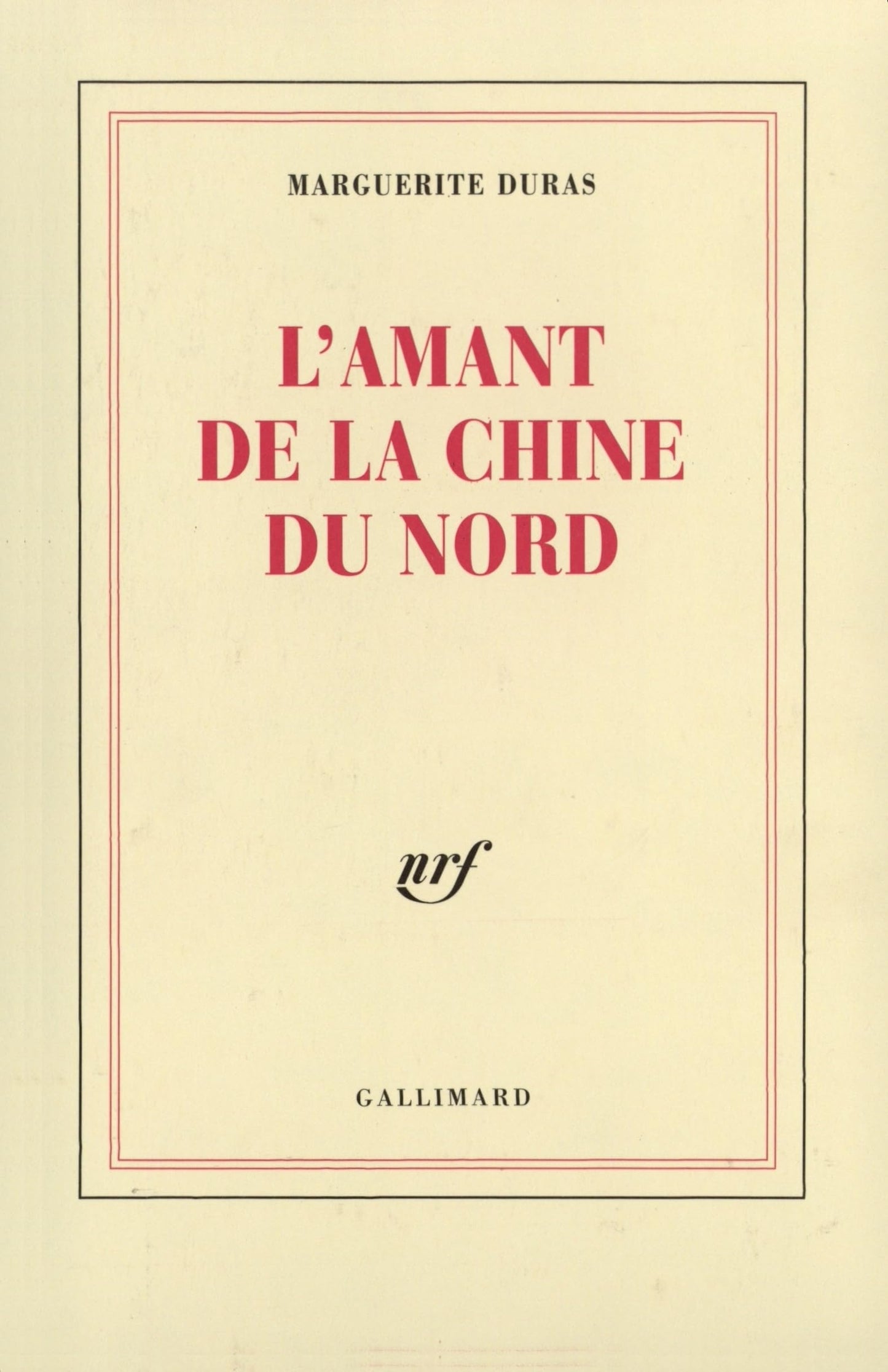 Amant De LA Chine Du Nord