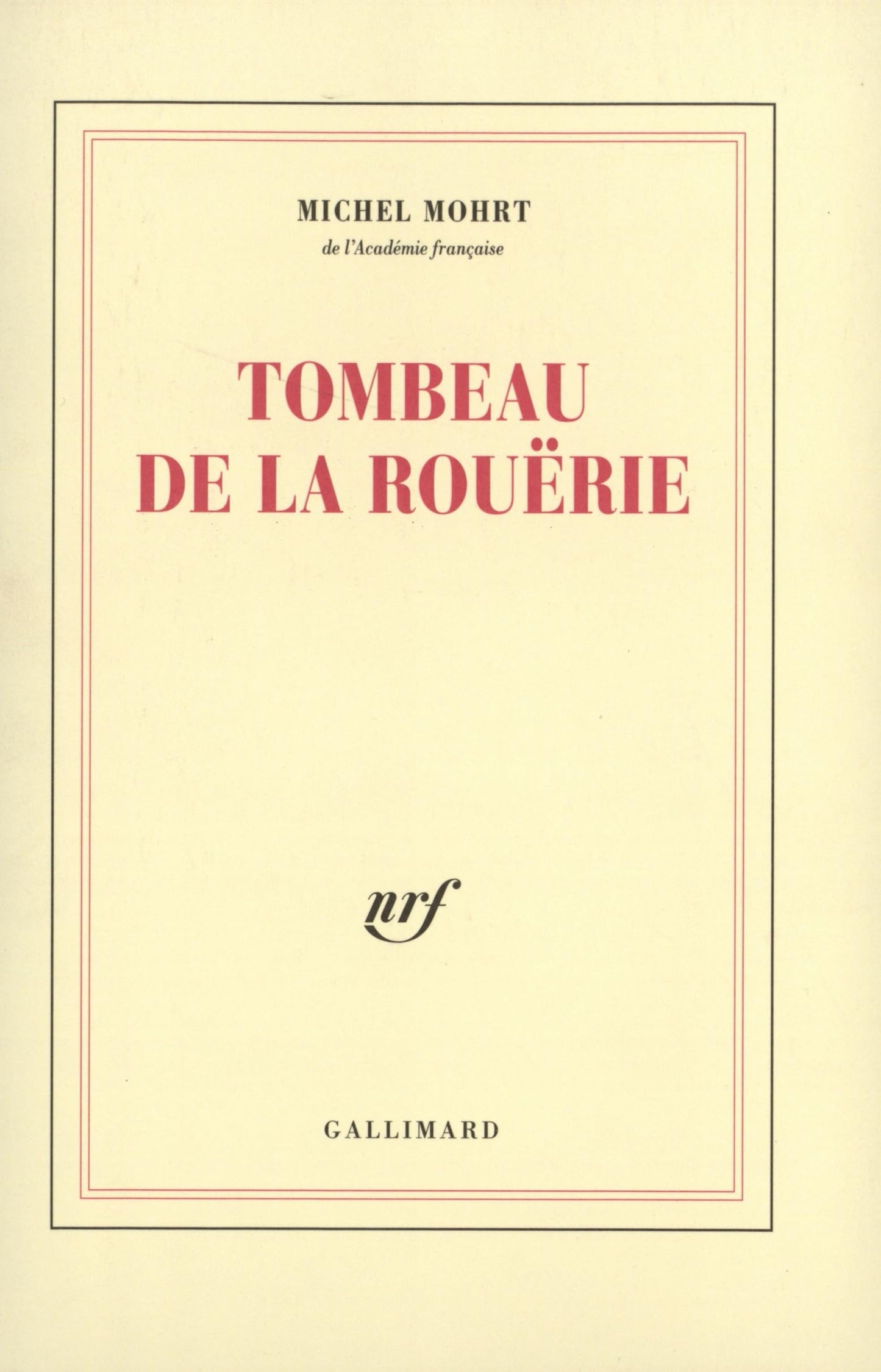 Tombeau de la rouerie