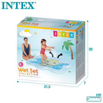 Intex piscinette Fontaine Abeille Multicolore