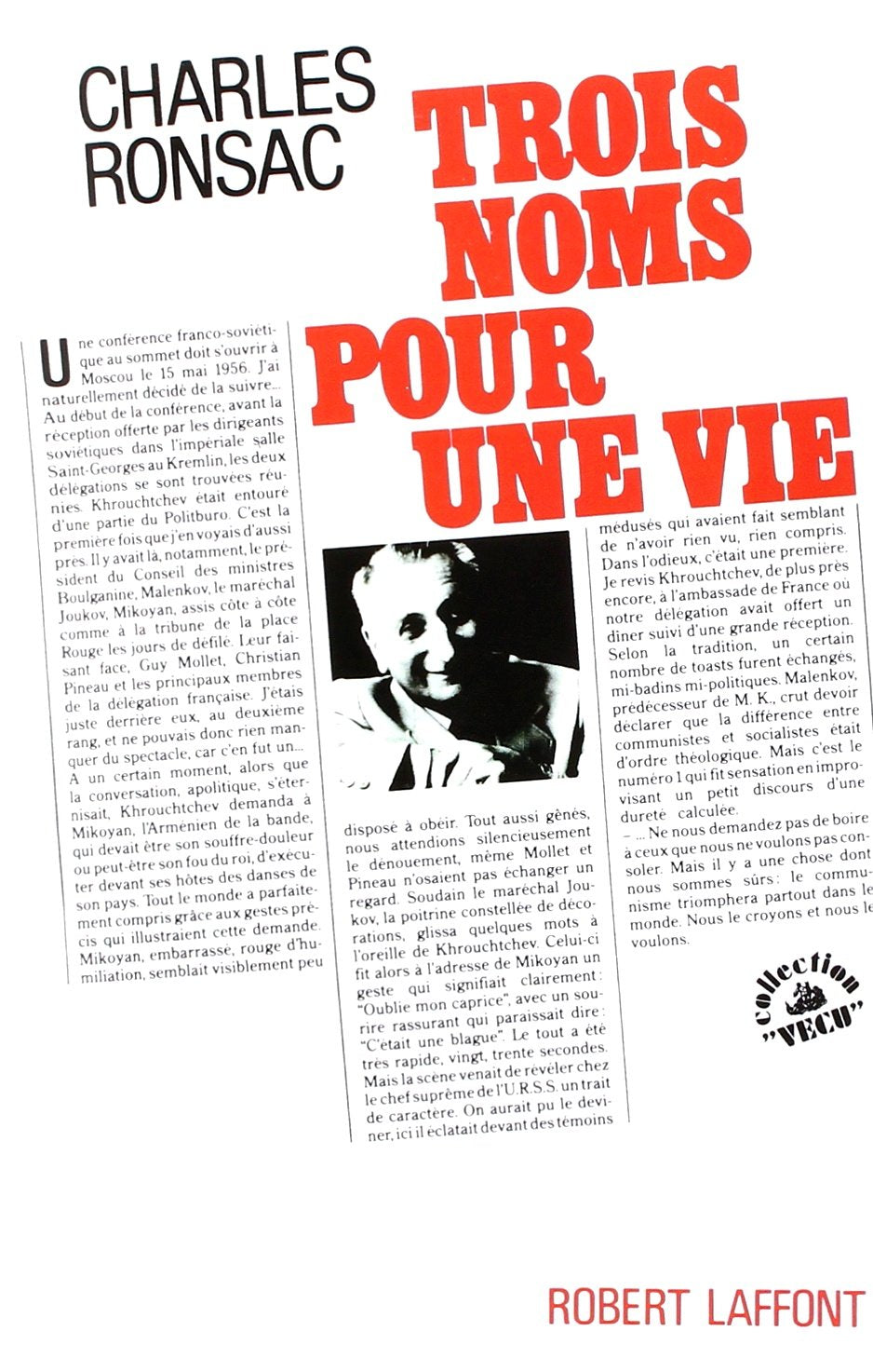 IAD - TROIS NOMS POUR UNE VIE