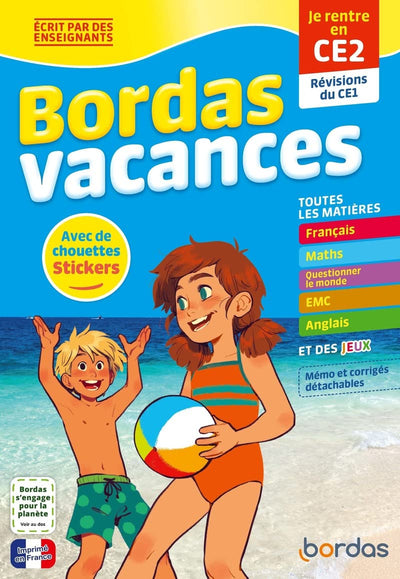 Bordas Vacances - Je rentre en CE2