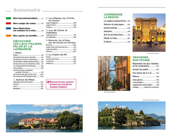 Guide Vert Lacs italiens, Milan & la Lombardie