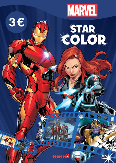 Marvel – Star Color – Livre de coloriage – Dès 4 ans