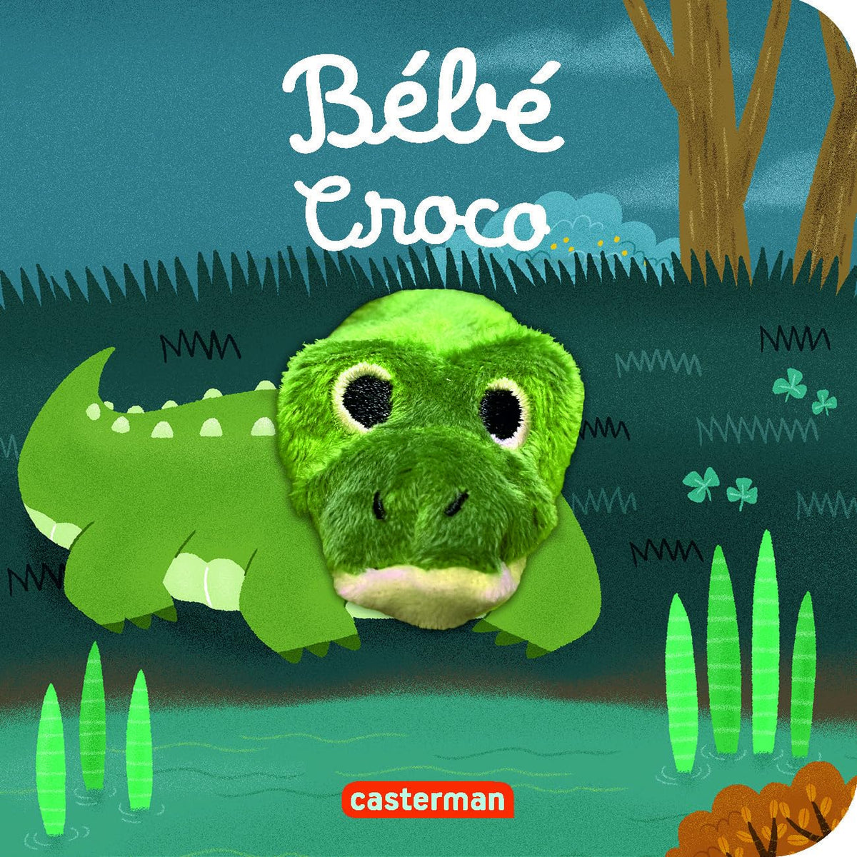 Bébé croco: Livre marionnette pour bébé - dès 3 mois
