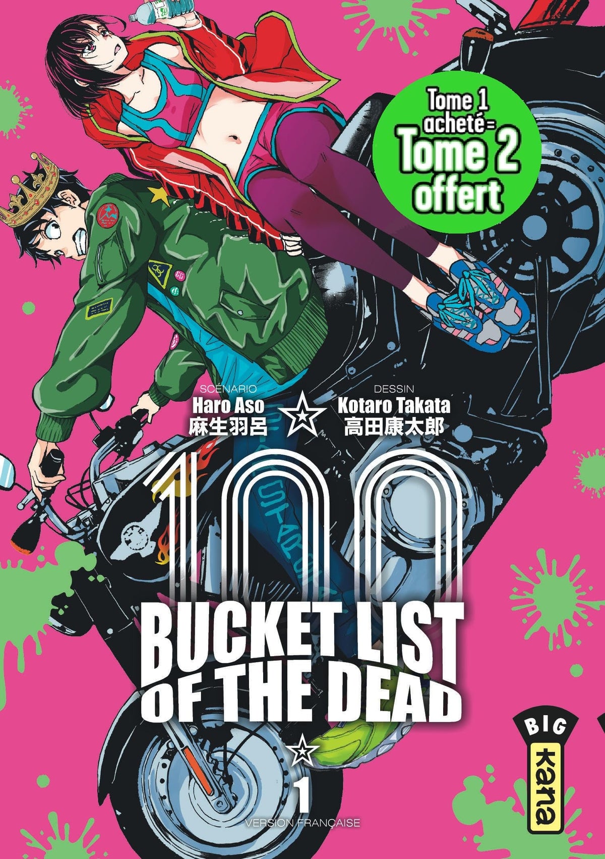 Pack 1+1 Bucket List of the Dead (T1+T2) - OP 1+1 Kana 2025