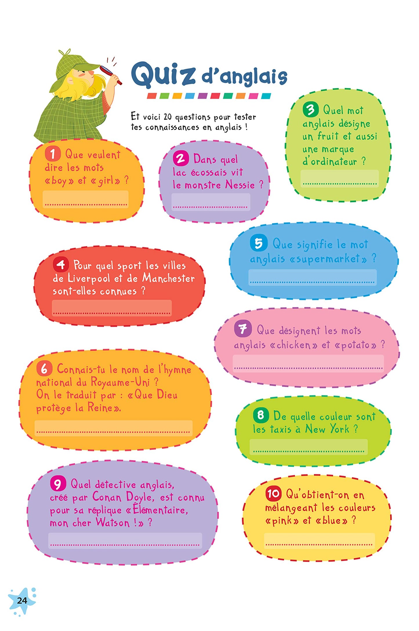 Prêt pour le CM2 - Cahier de vacances, révisions du CM1