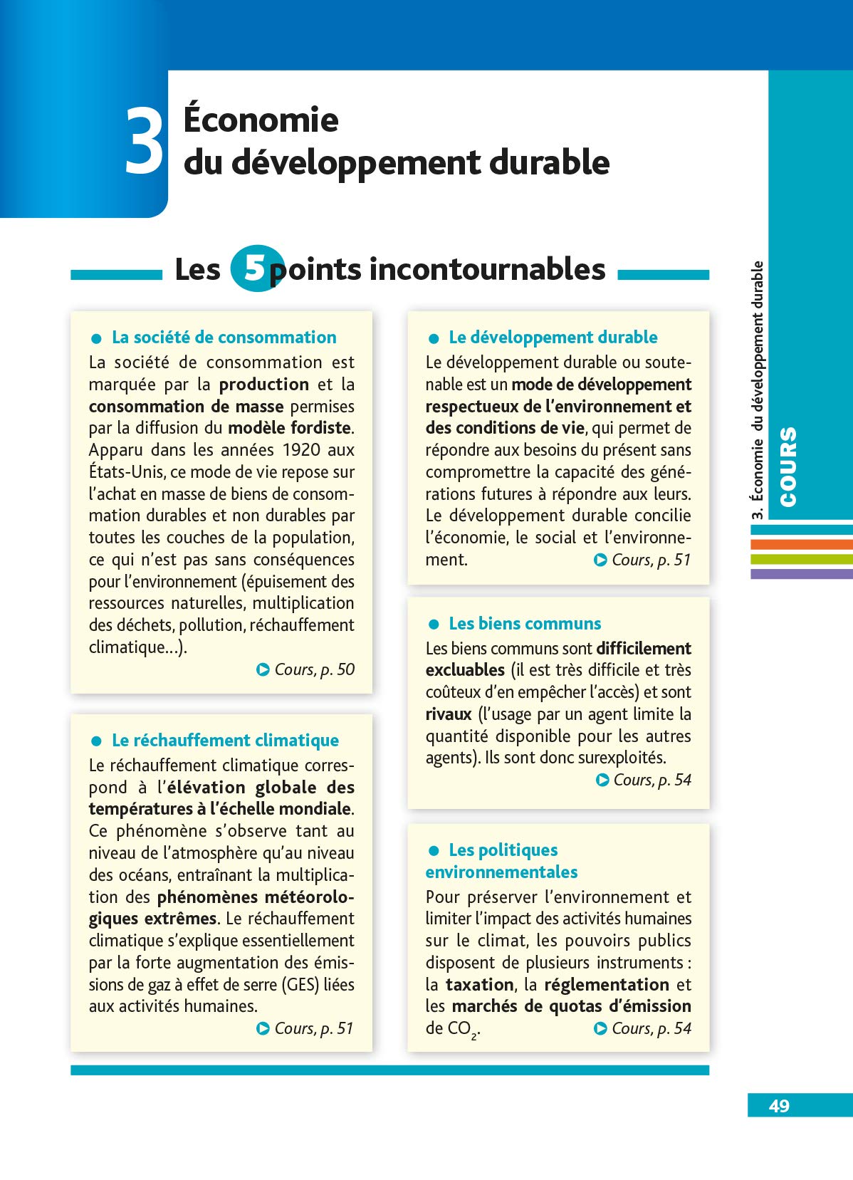 DéfiBac Cours/Méthodes/Exos SES Terminale ES