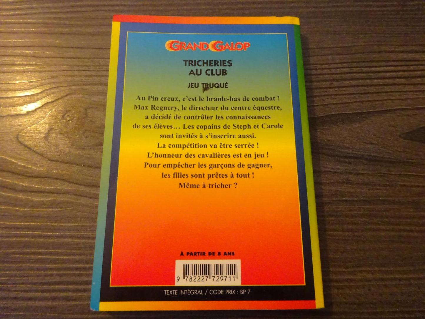 Grand Galop : Tricheries au club