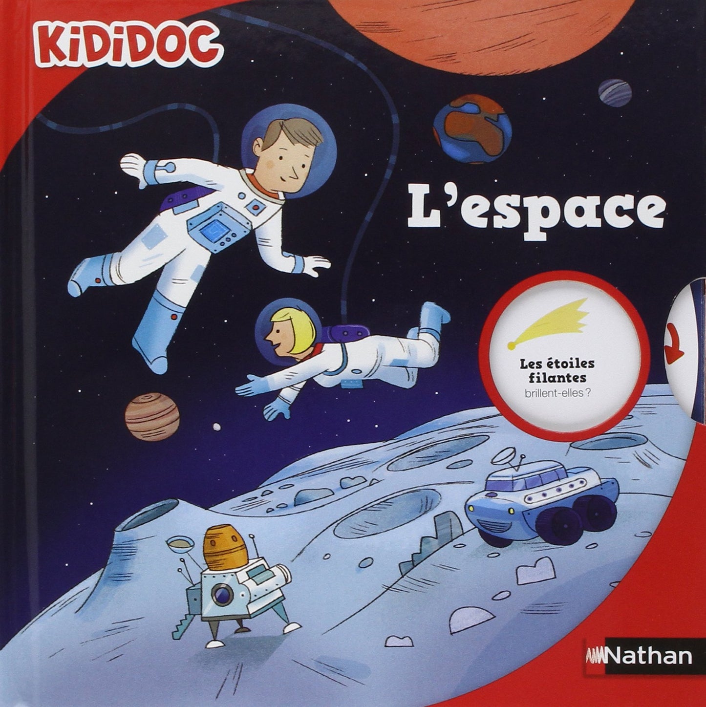 L'espace - Livre animé Kididoc - dès 5 ans