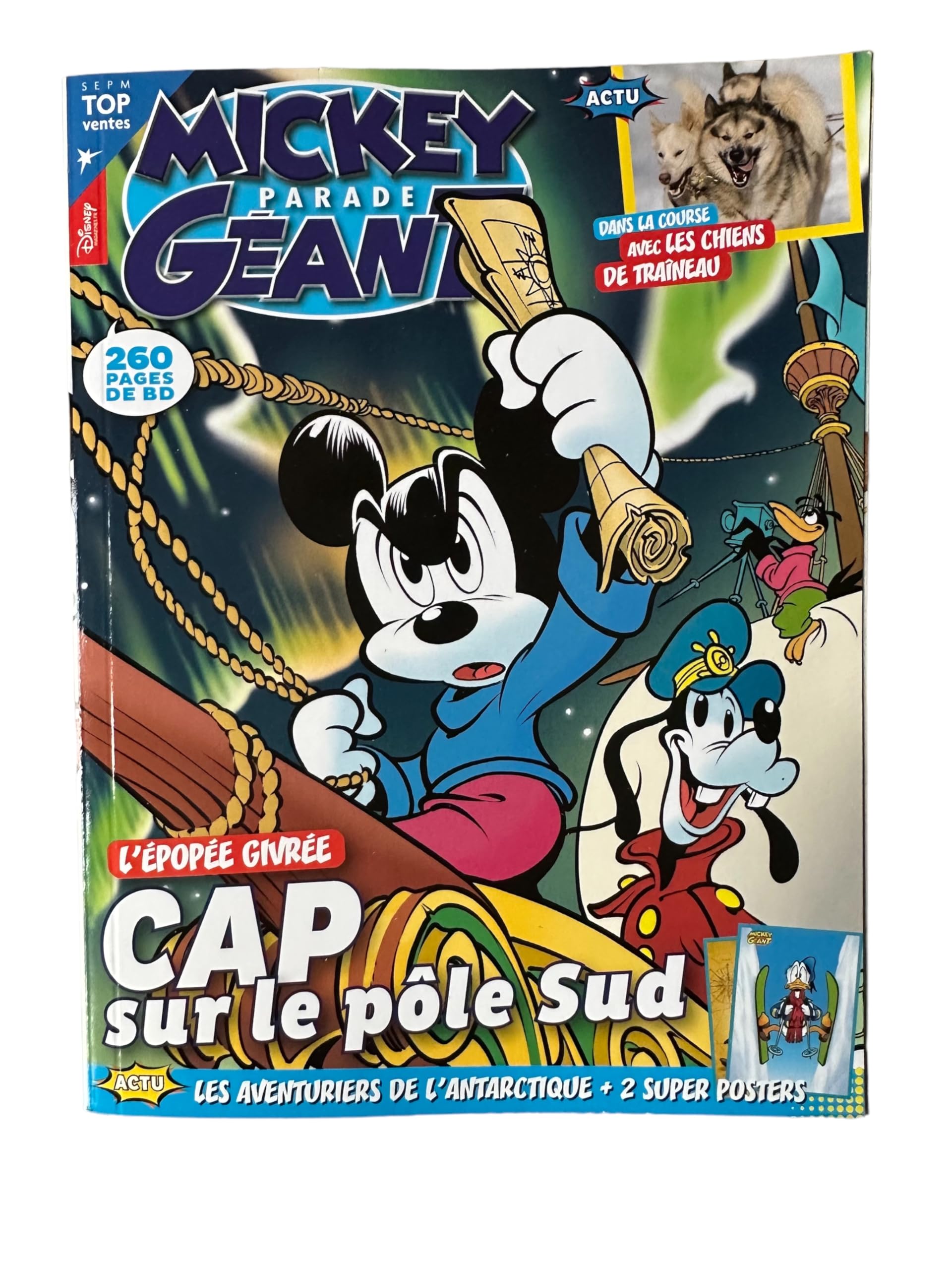 Mickey Parade Géant Numéro 386 : Lépopée givrée, cap sur le pole sud