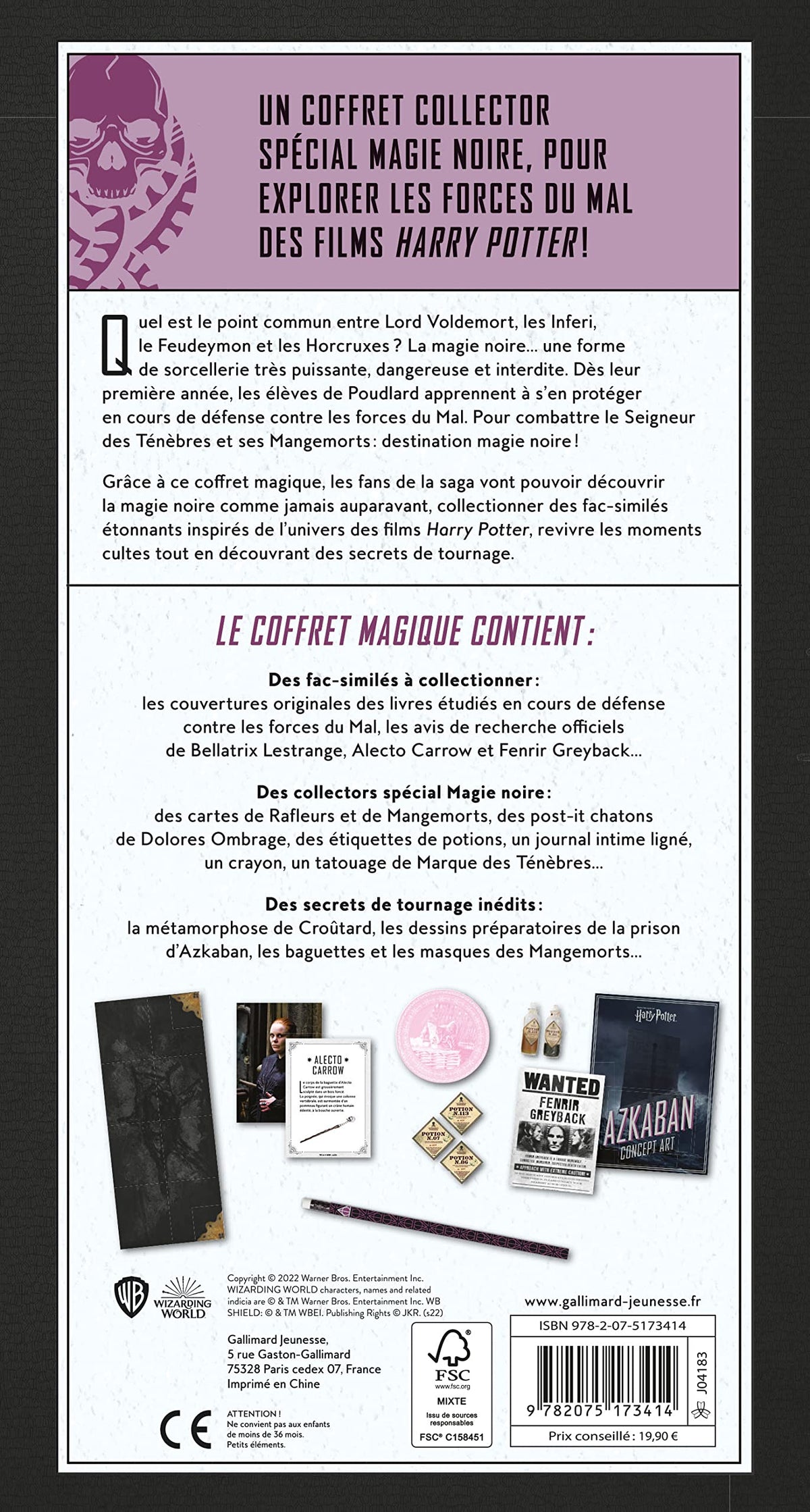 HARRY POTTER, COFFRET MAGIQUE DU MONDE DES SORCIERS 7 - MAGI