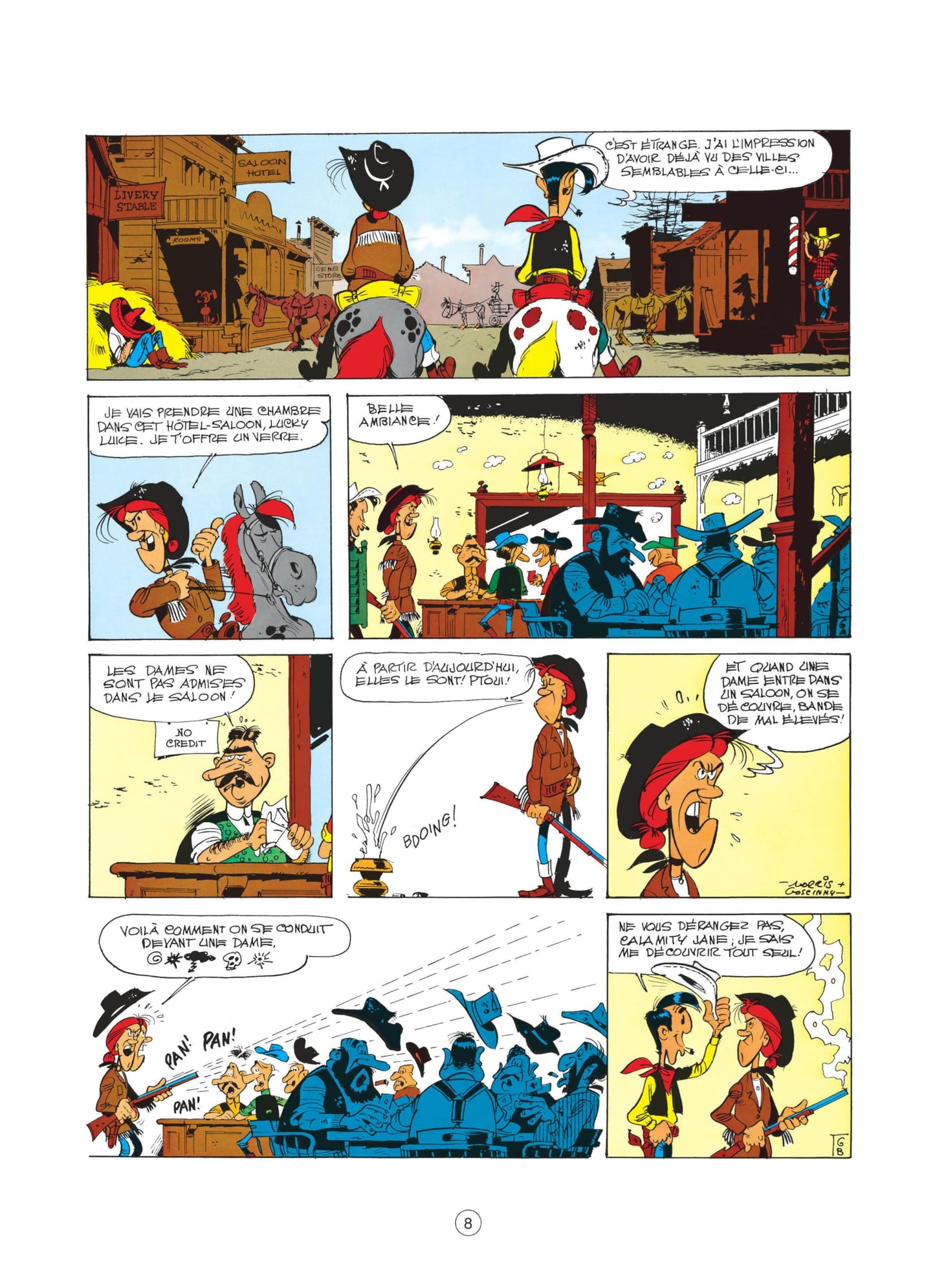 Lucky Luke, tome 30 : Calamity Jane