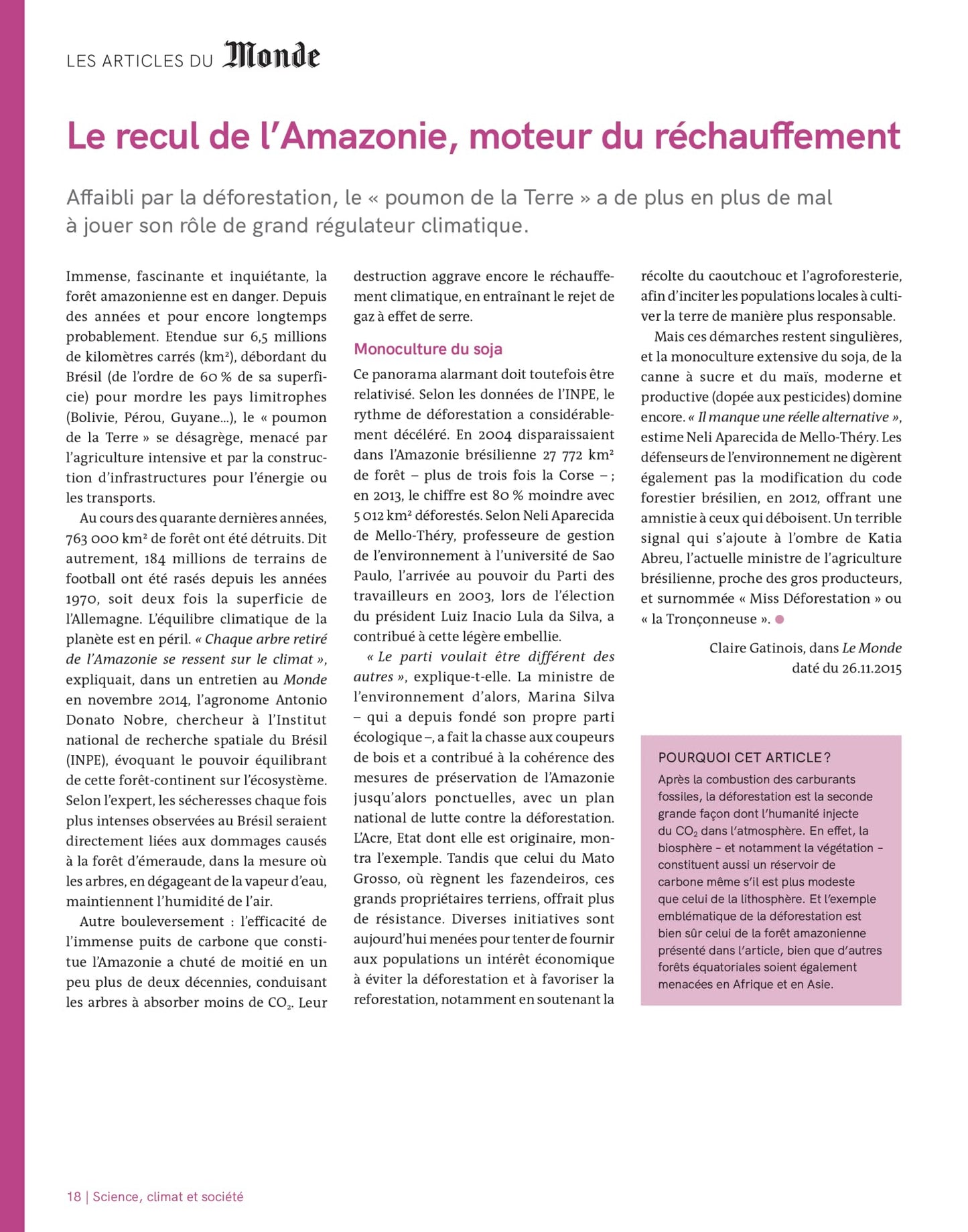 Réviser son bac avec le Monde 2022, Enseignement scientifique, Terminale