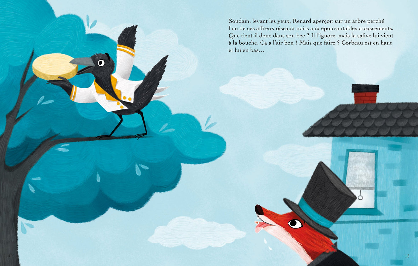 LE CORBEAU ET LE RENARD