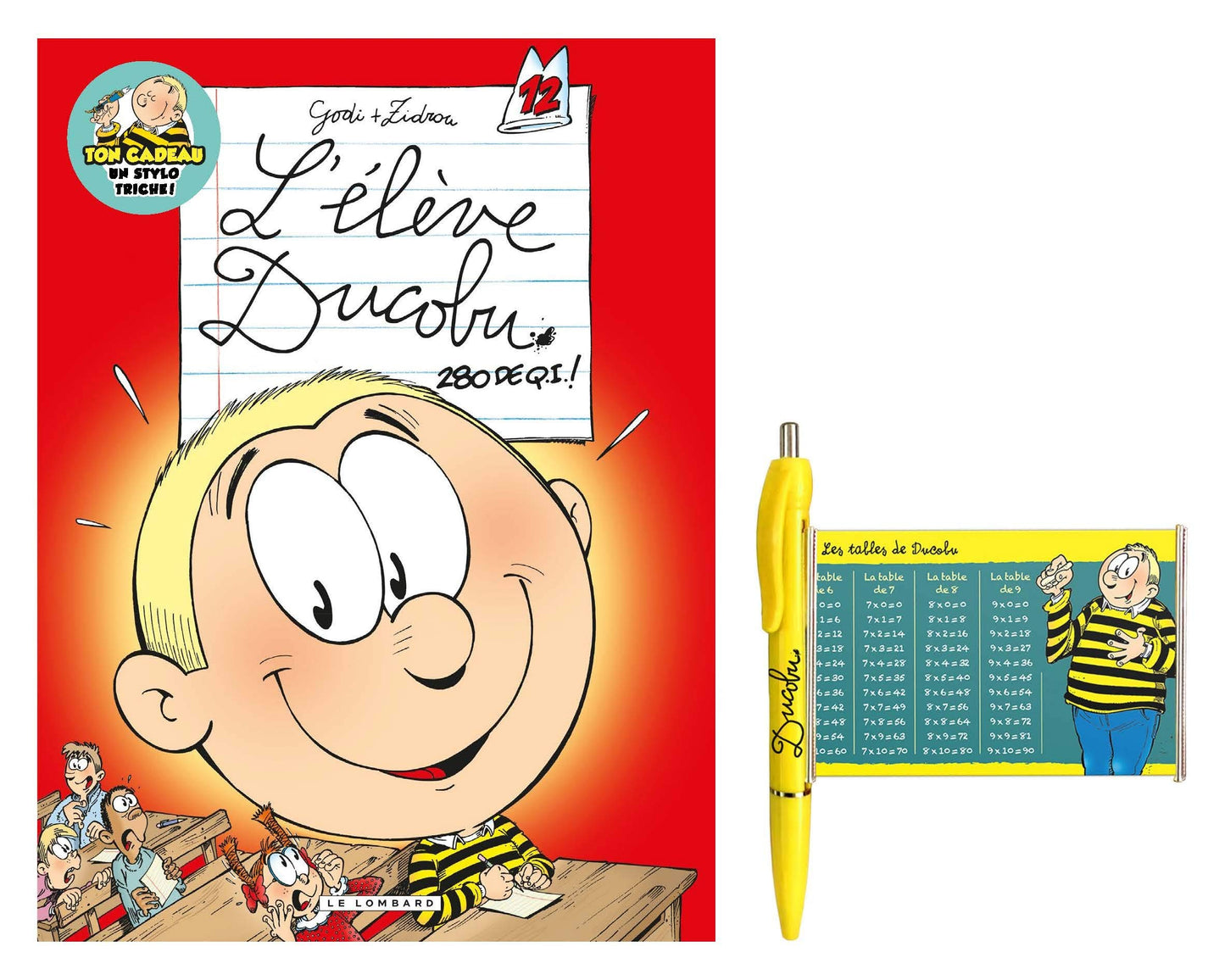Ducobu - Tome 12 - 280 de QI (Version avec stylo)