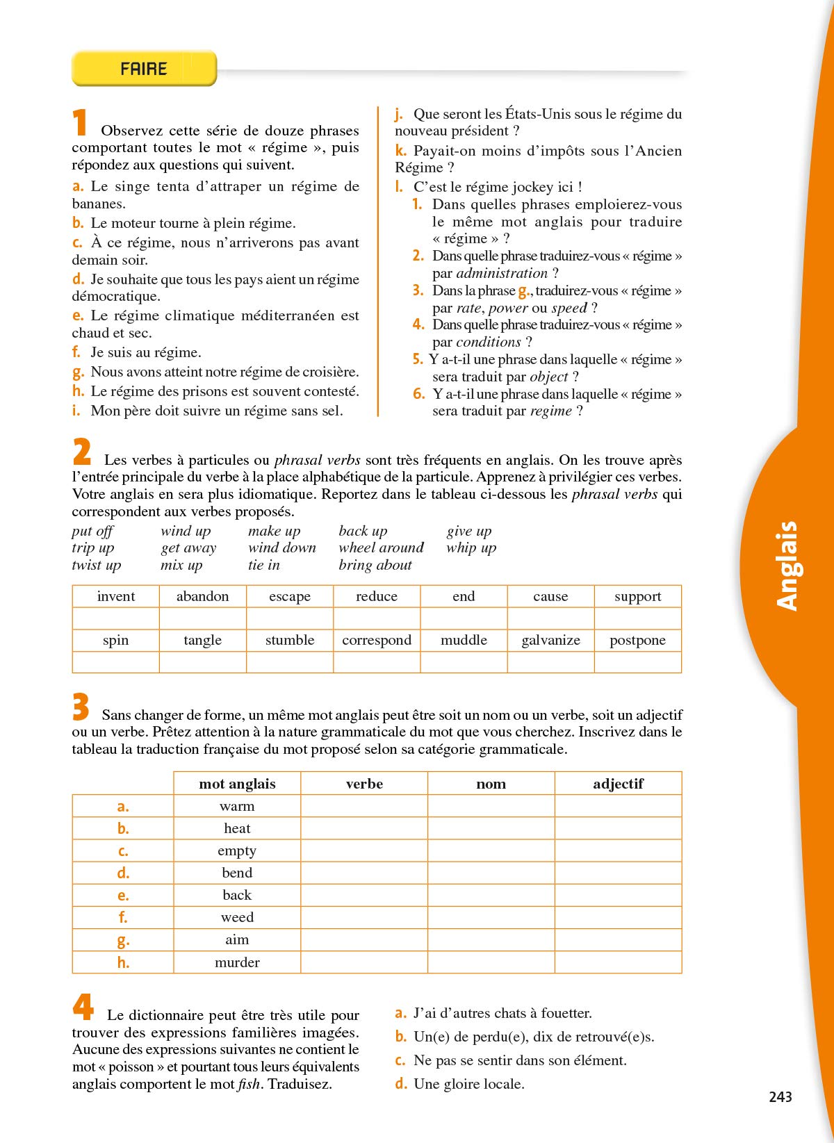 L'Anne de la 1re Es - Tout pour Réussir