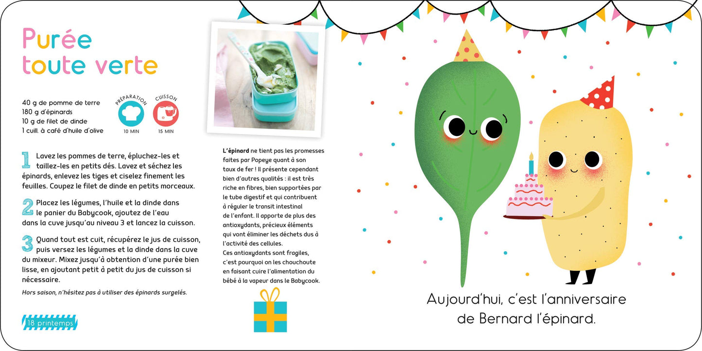 Mes p'tites recettes Babycook 7-8 mois