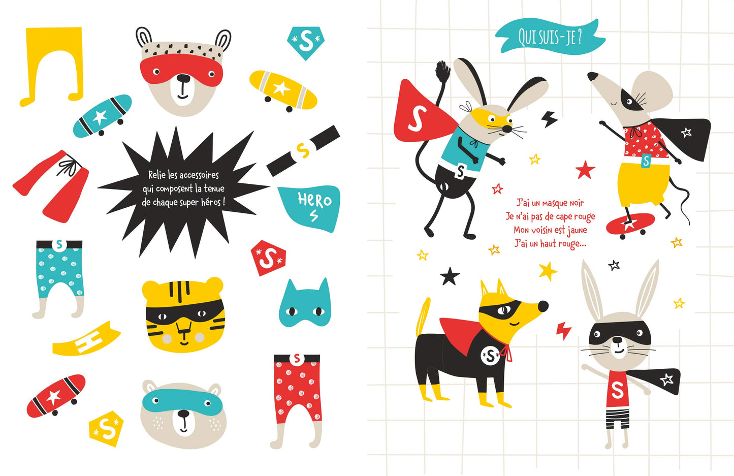 MON CAHIER DE STICKERS - SUPER-HÉROS