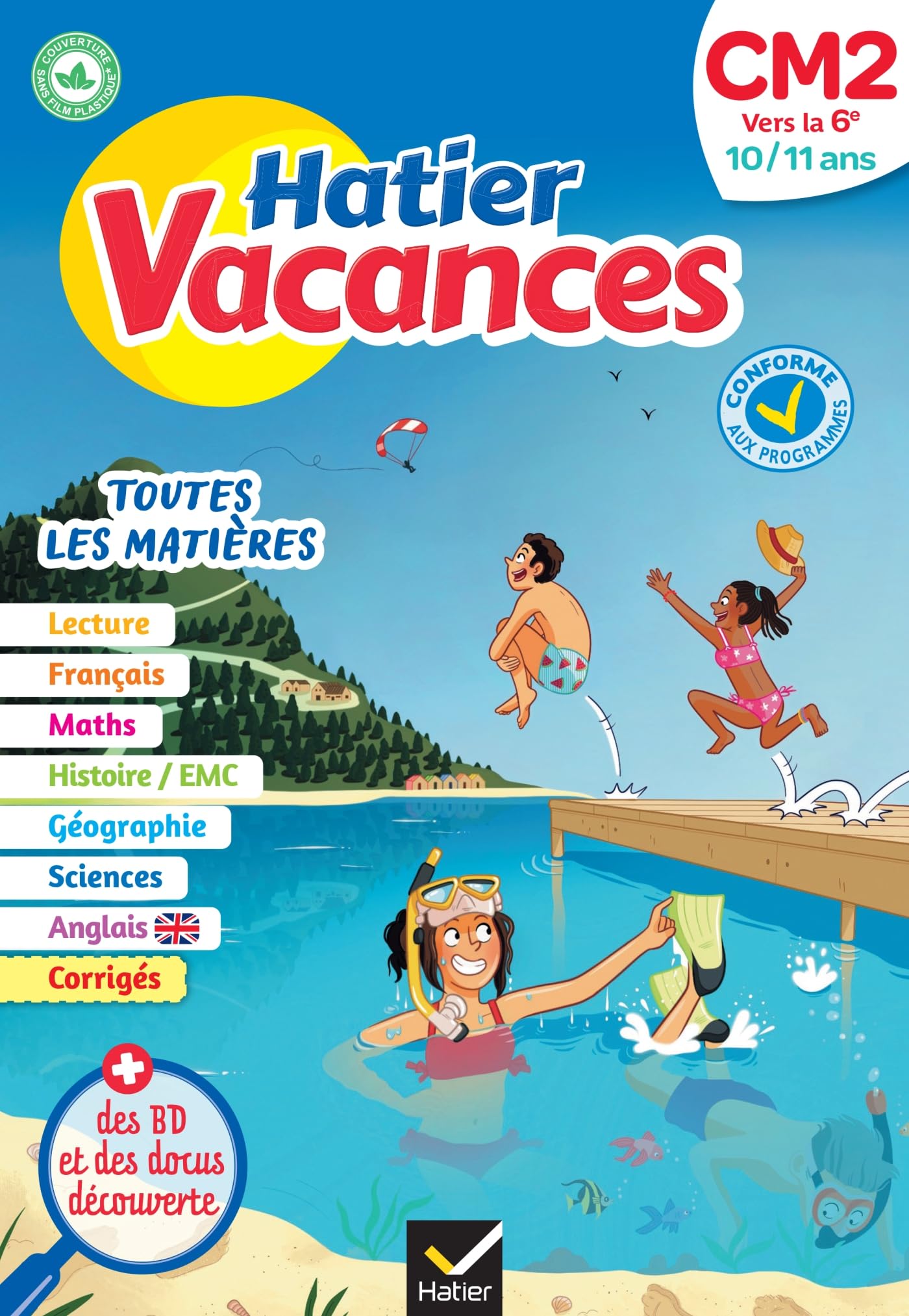 Hatier vacances - Cahier de vacances 2025 du CM2 vers la 6e 10/ 11 ans: pour réviser son année dans toutes les matières