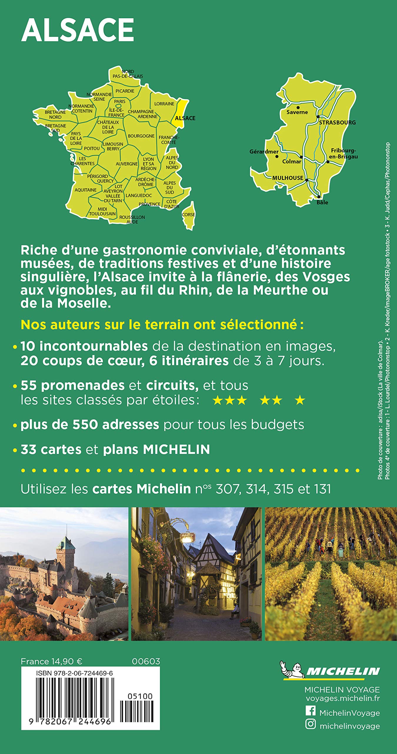 Guide Vert Alsace Vosges