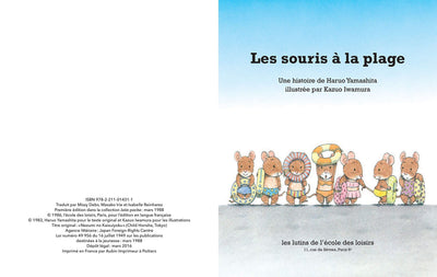 Les souris à la plage