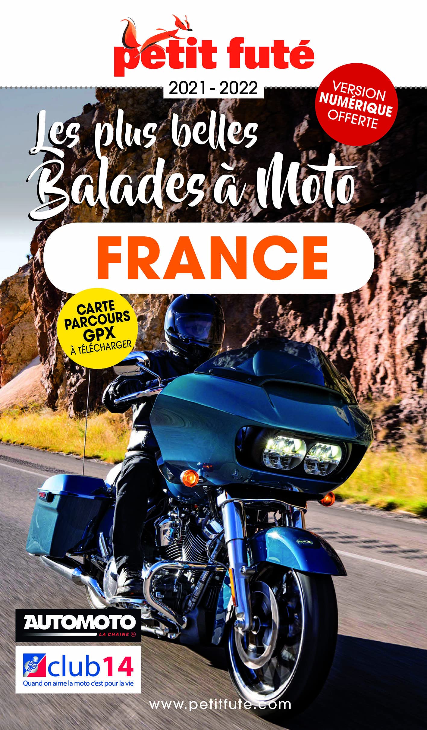 Guide France à moto 2021 Petit Futé