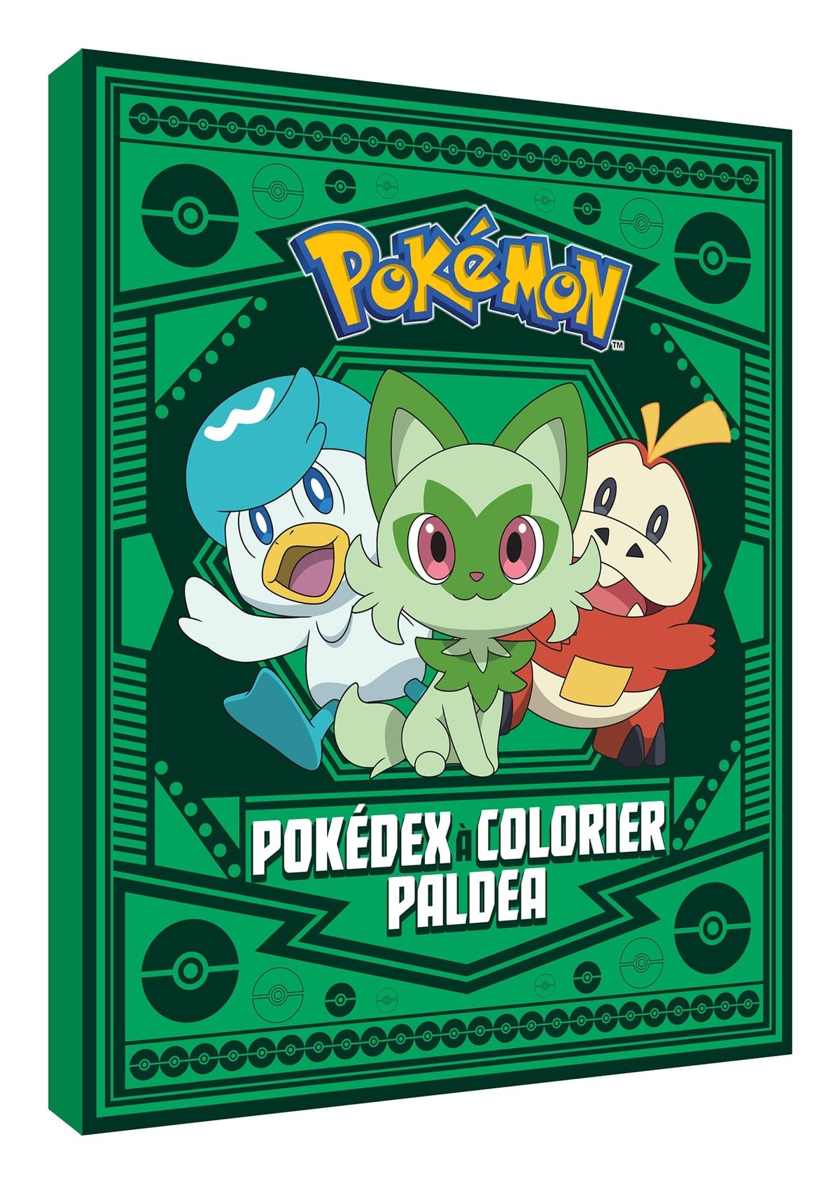 Pokémon - Pokedex à colorier Paldea: édition spéciale anniversaire