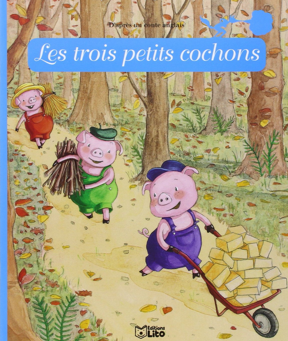 Minicontes classiques : Les trois petits cochons