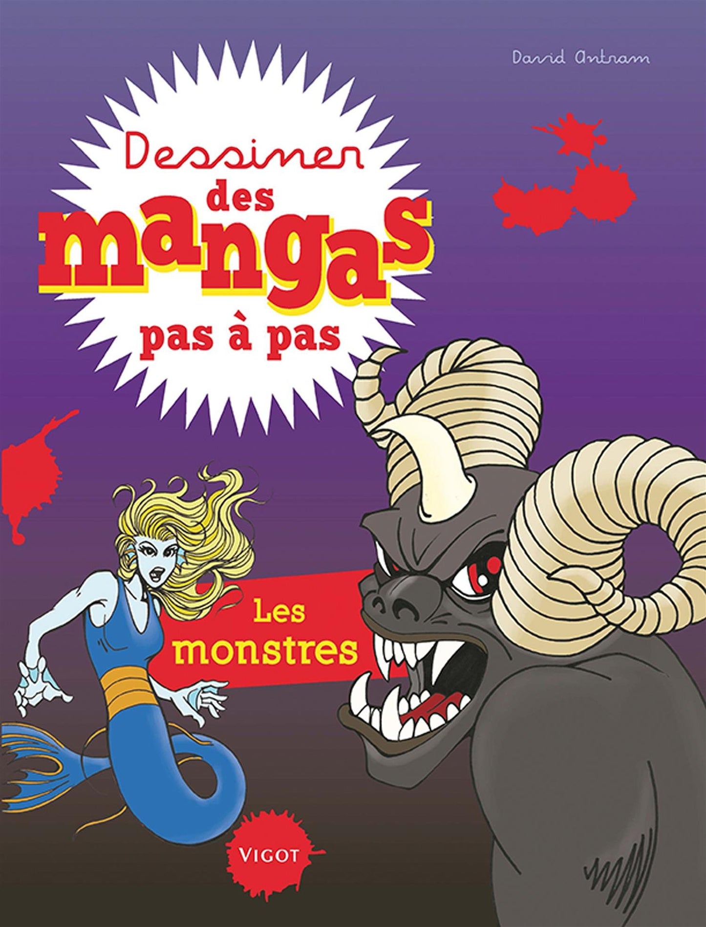 Dessiner des mangas pas à pas : les monstres