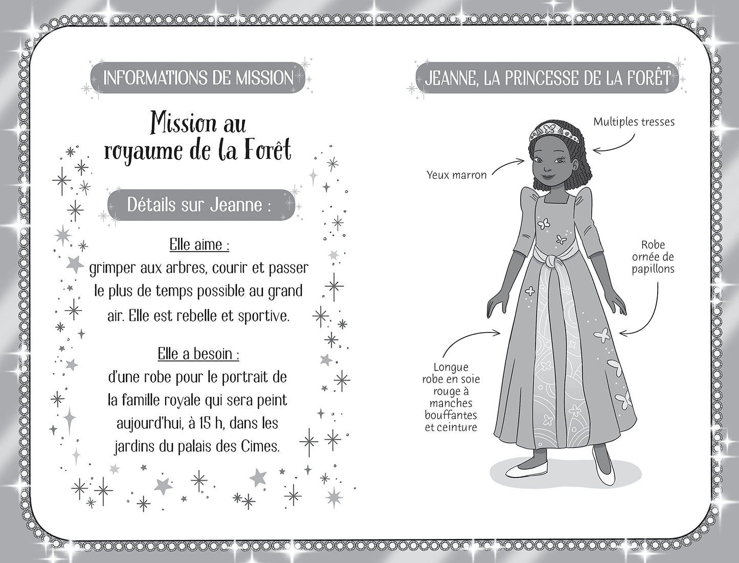 La princesse de la forêt - Mes histoires J'habille mes amies