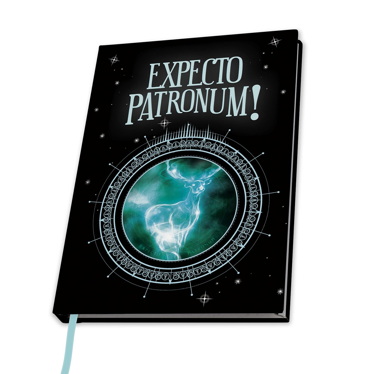 ABYstyle Harry Potter Heat Changing A5 Notebook, 90 Sheets, Lined, Patronus